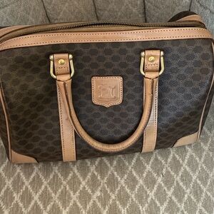 Authentic Brown Leather Celine Bag
